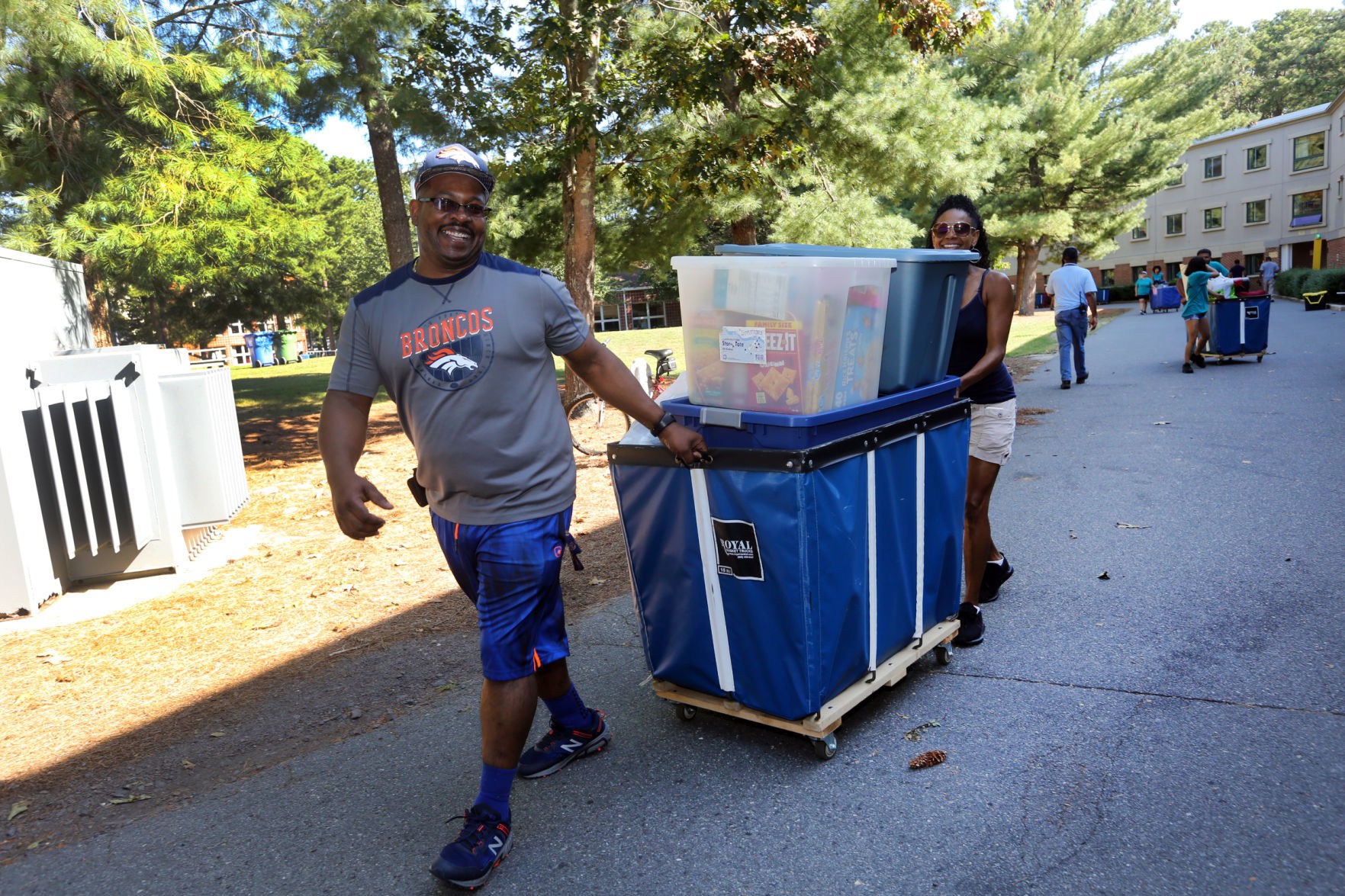 Stockton move in day
